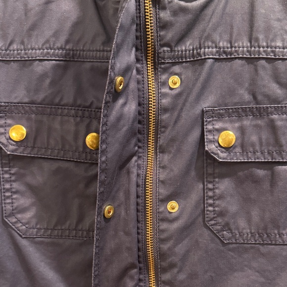 J. Crew Navy Blue Fitted Jacket - Picture 3 of 4